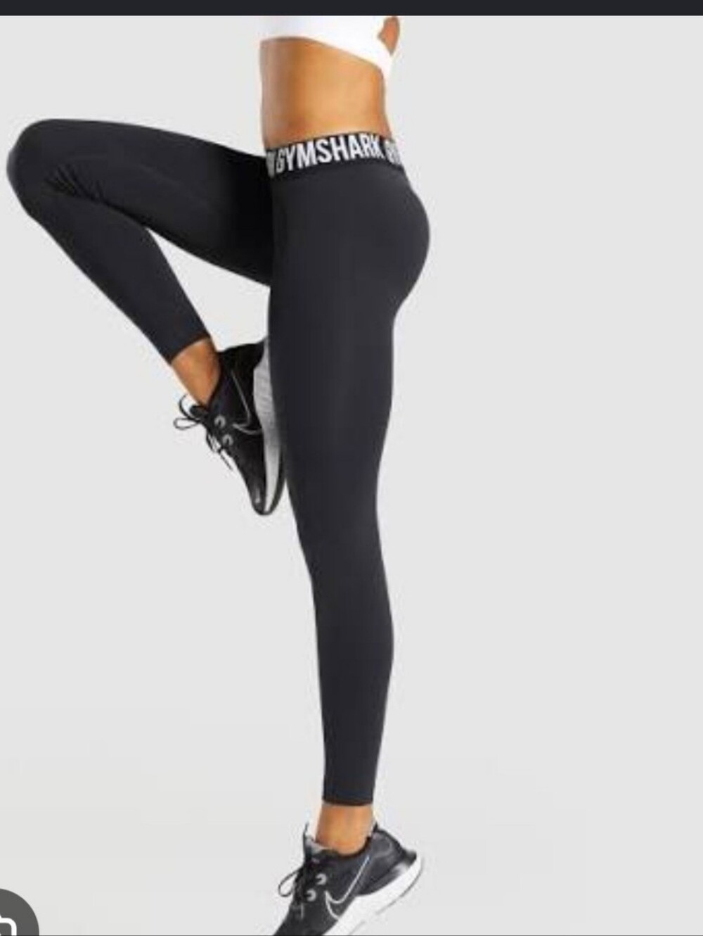 Gymshark High-Waist Black Seamless Leggings
